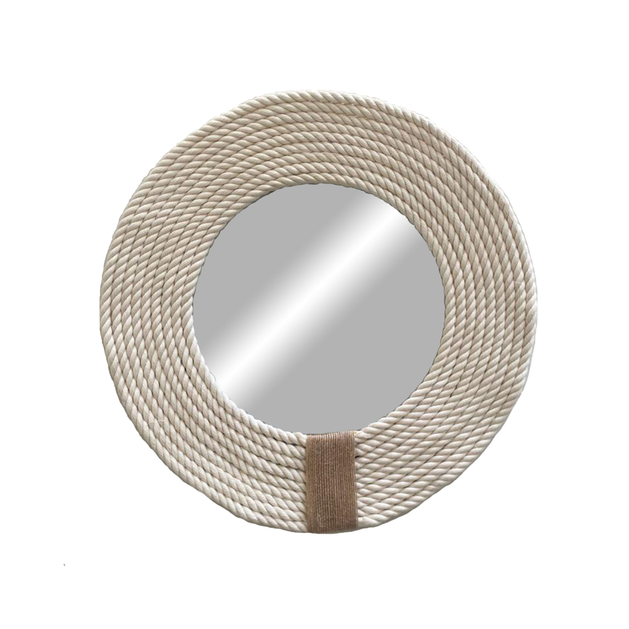 Espejo redondo de cuerda Cord - Geometrik Design